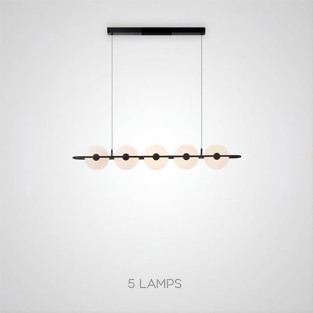 PAAVO Linear Chandelier by Lampadom - ambient shot