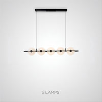 PAAVO Linear Chandelier by Lampadom - ambient shot