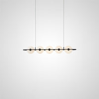 PAAVO Linear Chandelier by Lampadom - scale reference