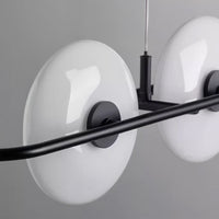 PAAVO Linear Chandelier by Lampadom - close-up