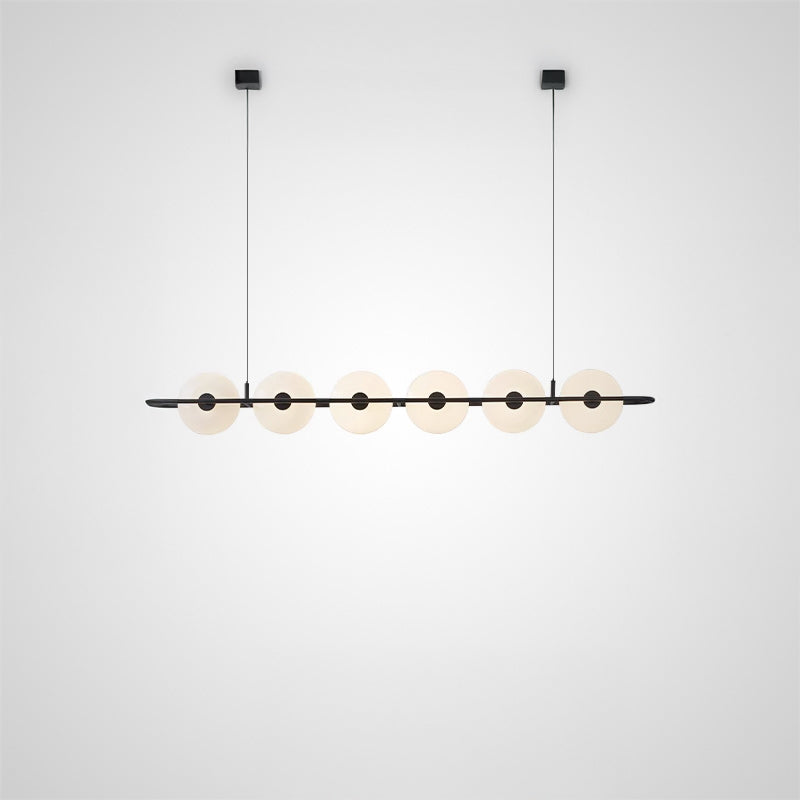 PAAVO Linear Chandelier by Lampadom - ambient shot