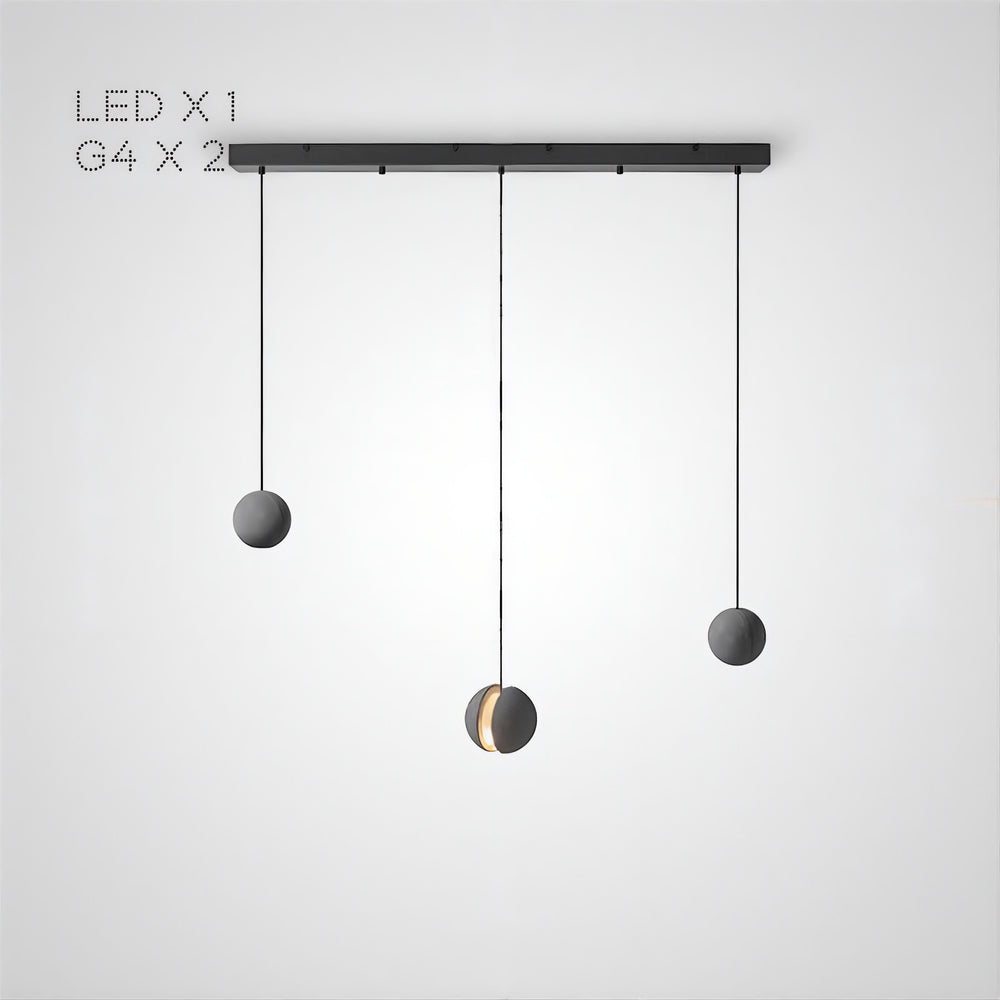 PALDIS COMBO Cascade Light by Lampadom - scale reference