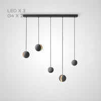 PALDIS COMBO Cascade Light by Lampadom - ambient shot