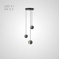 PALDIS COMBO Cascade Light by Lampadom - side view