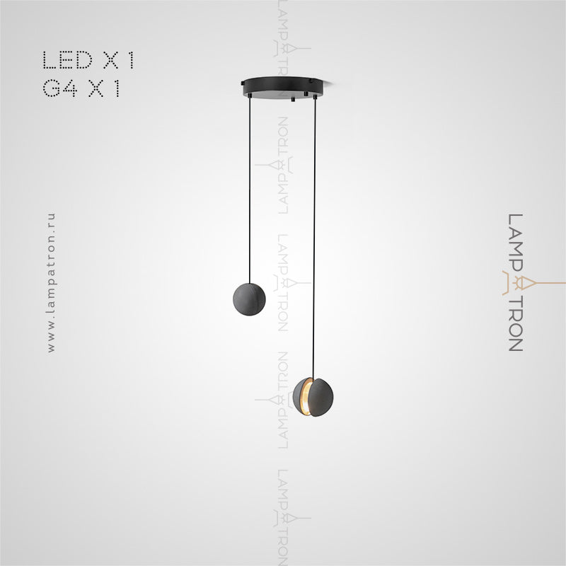PALDIS COMBO Cascade Light by Lampadom - top view