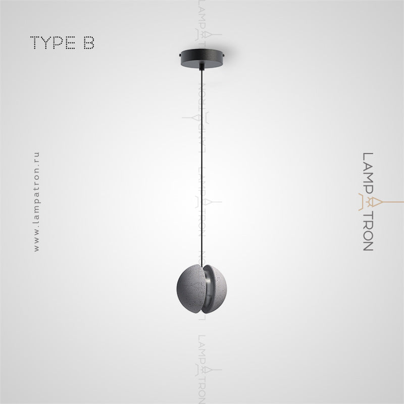 PALDIS Pendant by Lampadom - angle view