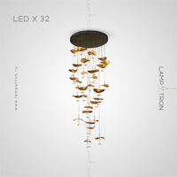 PALERMO MORE Cascade Light by Lampadom - angle view
