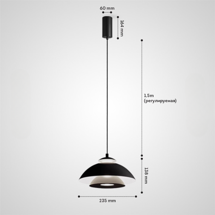PALETTE Pendant by Lampadom - angle view