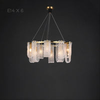PALMIRA Chandelier by Lampadom - side view