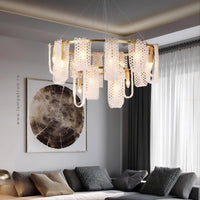 PALMIRA Chandelier by Lampadom - angle view