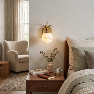 Palmyra Alabaster Wall Light by Lampadom
