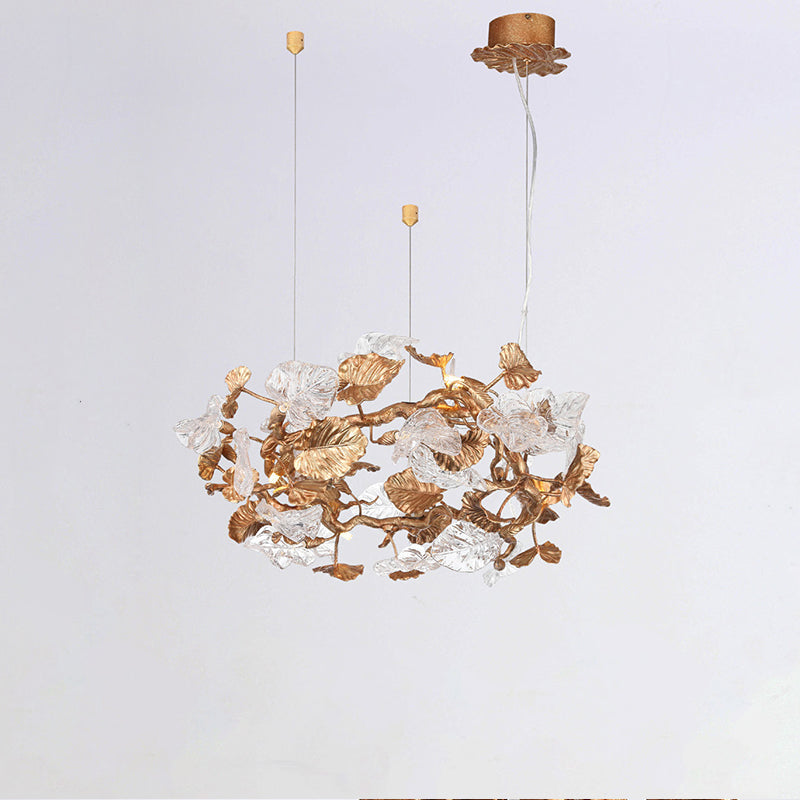 PARIS Ring Chandelier by Lampadom - close-up
