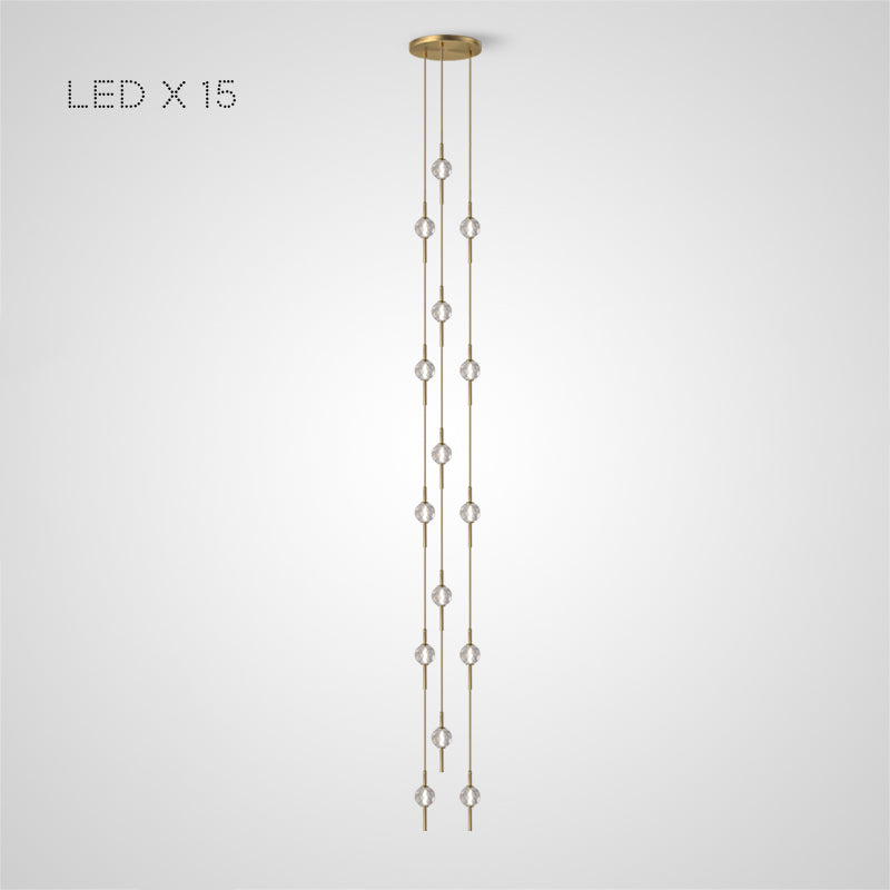 PARLY COMBO Cascade Light by Lampadom - close-up
