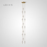 PARLY COMBO Cascade Light by Lampadom - close-up