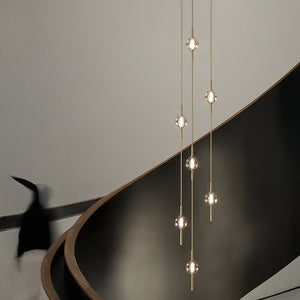 PARLY COMBO Cascade Light by Lampadom - side view