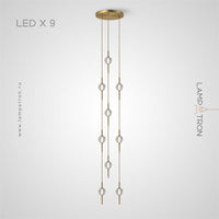 PARLY COMBO Cascade Light by Lampadom - top view