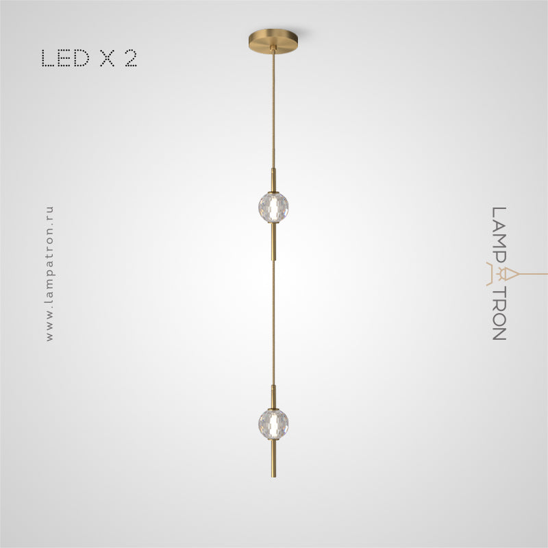 PARLY Pendant by Lampadom - close-up