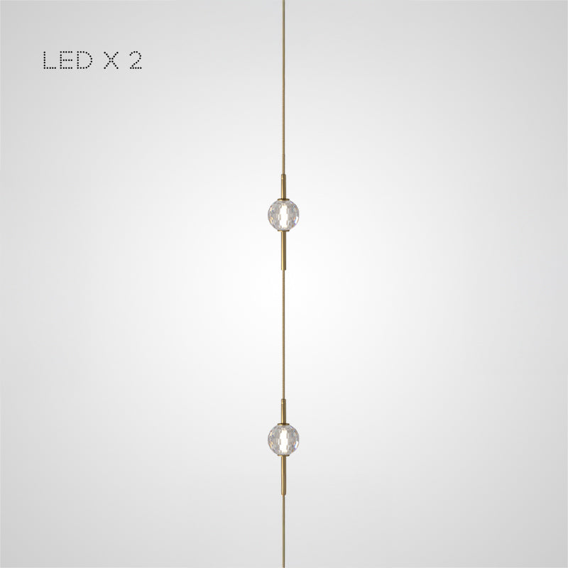 PARLY Pendant by Lampadom - side view
