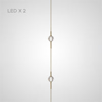 PARLY Pendant by Lampadom - side view
