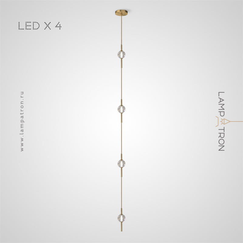 PARLY Pendant by Lampadom - scale reference
