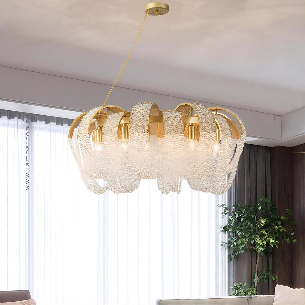 PELAGIA CH Chandelier by Lampadom - ambient shot