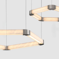 PENTUM Chandelier by Lampadom - angle view