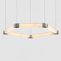 PENTUM Ring Chandelier by Lampadom - side view