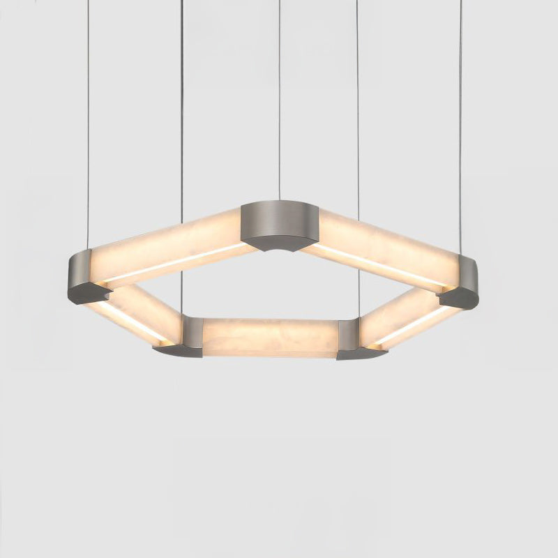 PENTUM Ring Chandelier by Lampadom - ambient shot