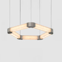 PENTUM Ring Chandelier by Lampadom - ambient shot
