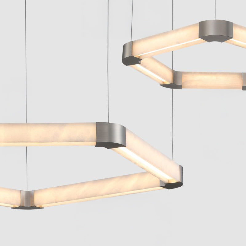 PENTUM Ring Chandelier by Lampadom - detail view