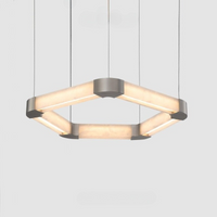 PENTUM Chandelier by Lampadom - scale reference