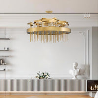 PERLINA Chandelier by Lampadom - side view