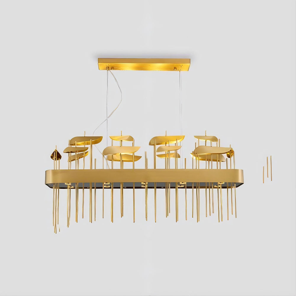 PERLINA Chandelier by Lampadom - side view