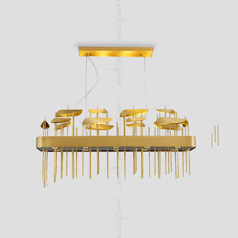 PERLINA Chandelier by Lampadom - angle view