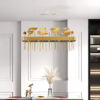 PERLINA Chandelier by Lampadom - angle view