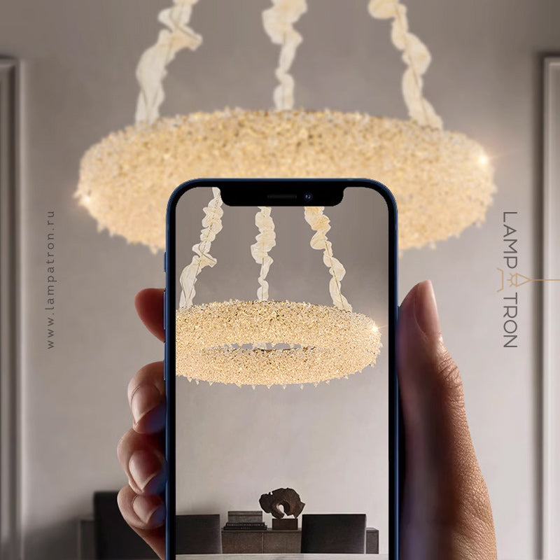 PERSY CH Chandelier by Lampadom - ambient shot
