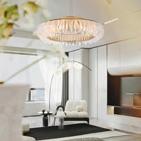 PETALS Ring Chandelier by Lampadom - detail view
