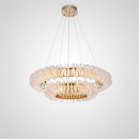 PETALS Ring Chandelier by Lampadom - scale reference