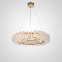 PETALS Ring Chandelier by Lampadom - close-up
