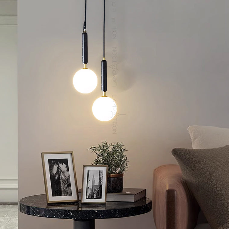 PETIT B Pendant by Lampadom - side view