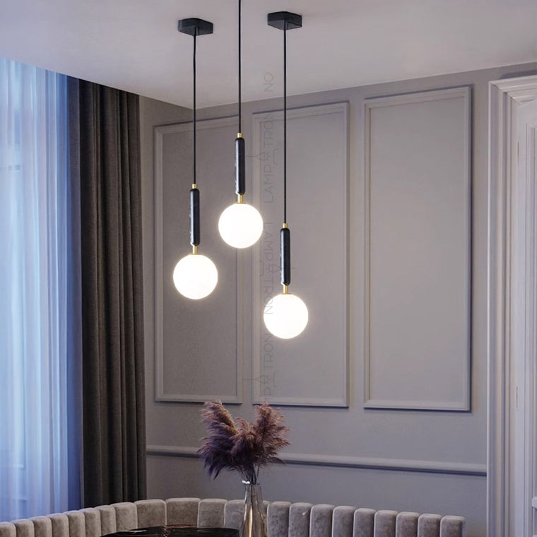 PETIT B Pendant by Lampadom - scale reference