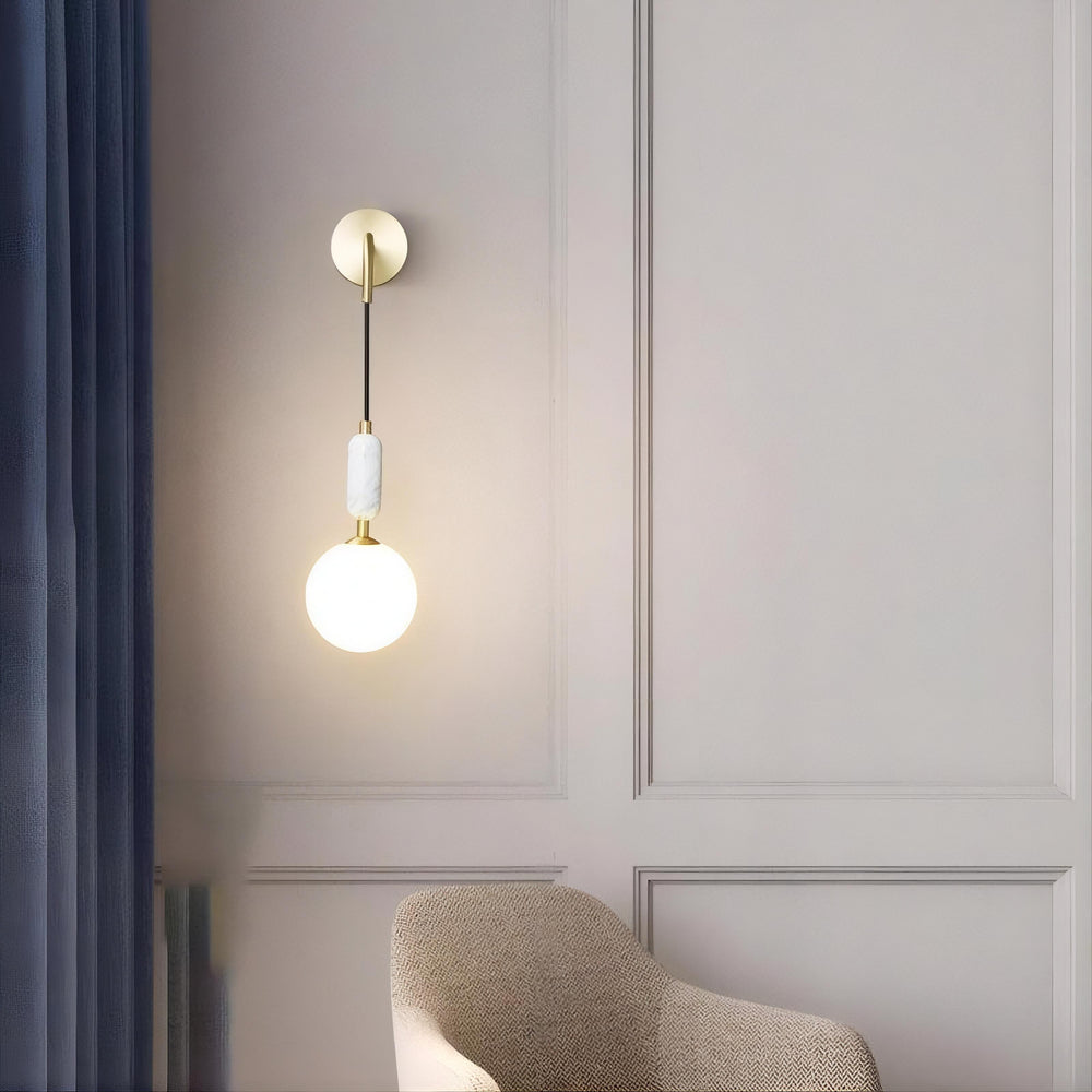 PETIT C Wall Light by Lampadom - top view