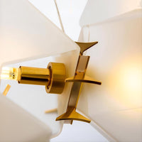 PHILLIS Linear Chandelier by Lampadom - angle view
