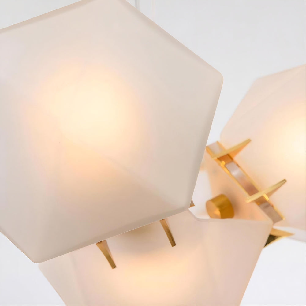 PHILLIS Linear Chandelier by Lampadom - top view