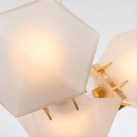 PHILLIS Linear Chandelier by Lampadom - top view