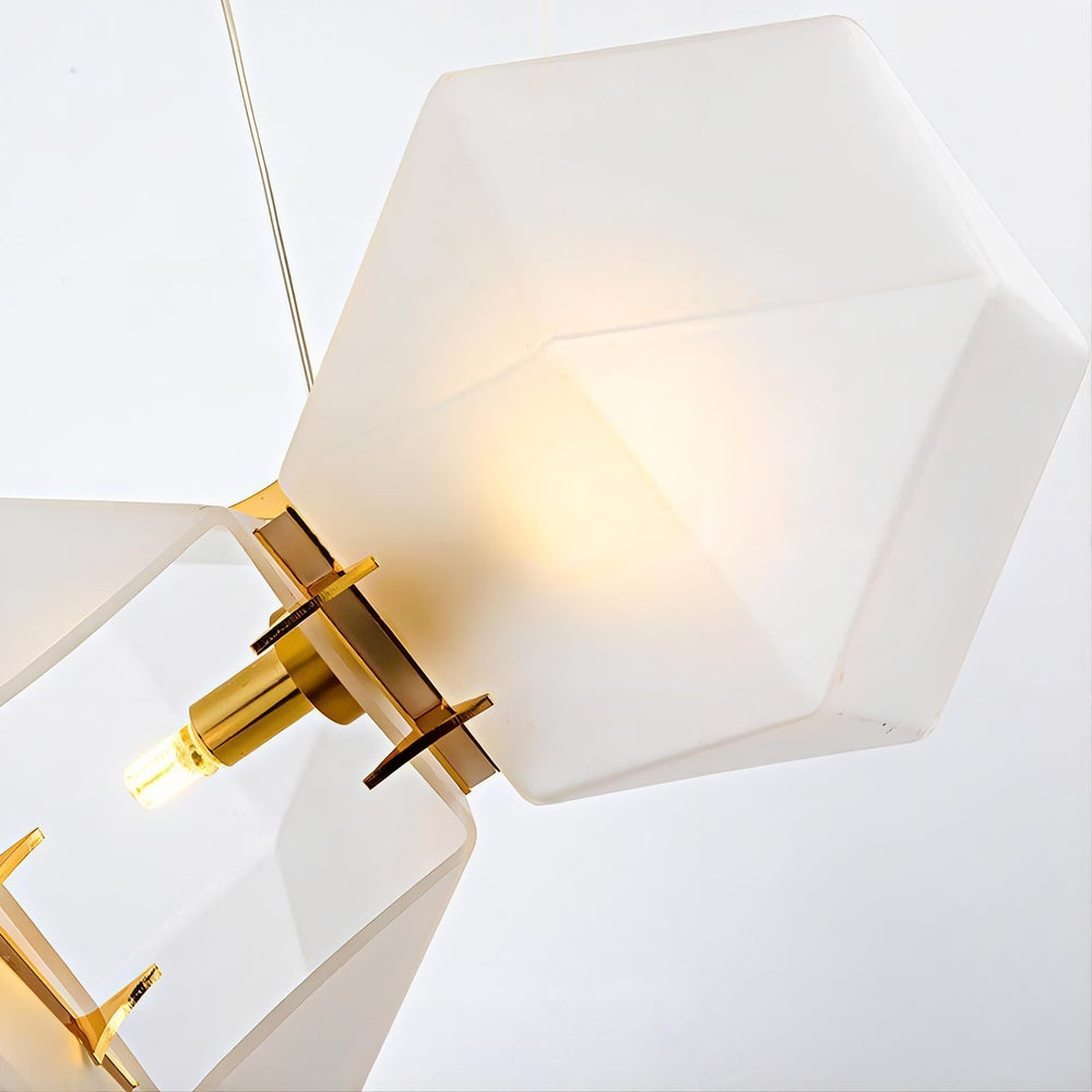 PHILLIS Linear Chandelier by Lampadom - detail view