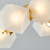PHILLIS Linear Chandelier by Lampadom - top view