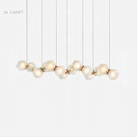 PHILLIS Linear Chandelier by Lampadom - top view