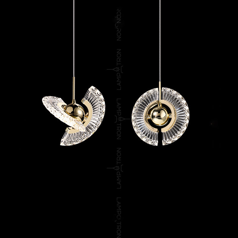 PHOENIX Pendant by Lampadom - side view