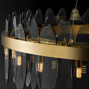 PIERRE Ring Chandelier by Lampadom
